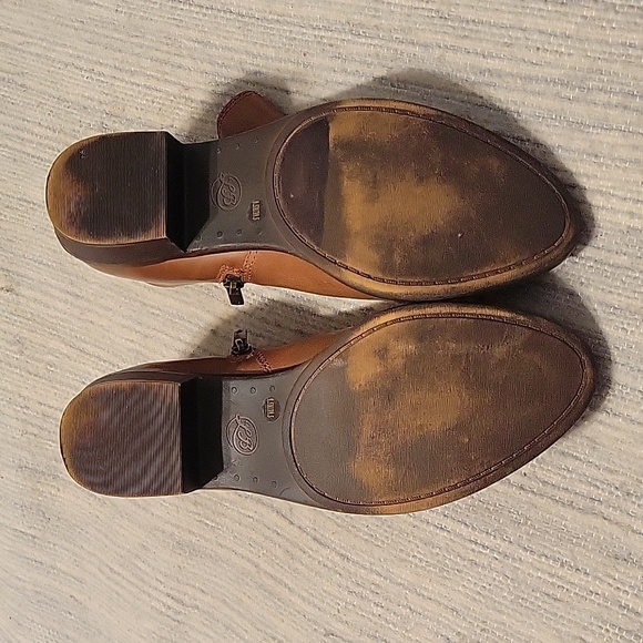 Lucky Brand Brown Leather Booties - Picture 4 of 4